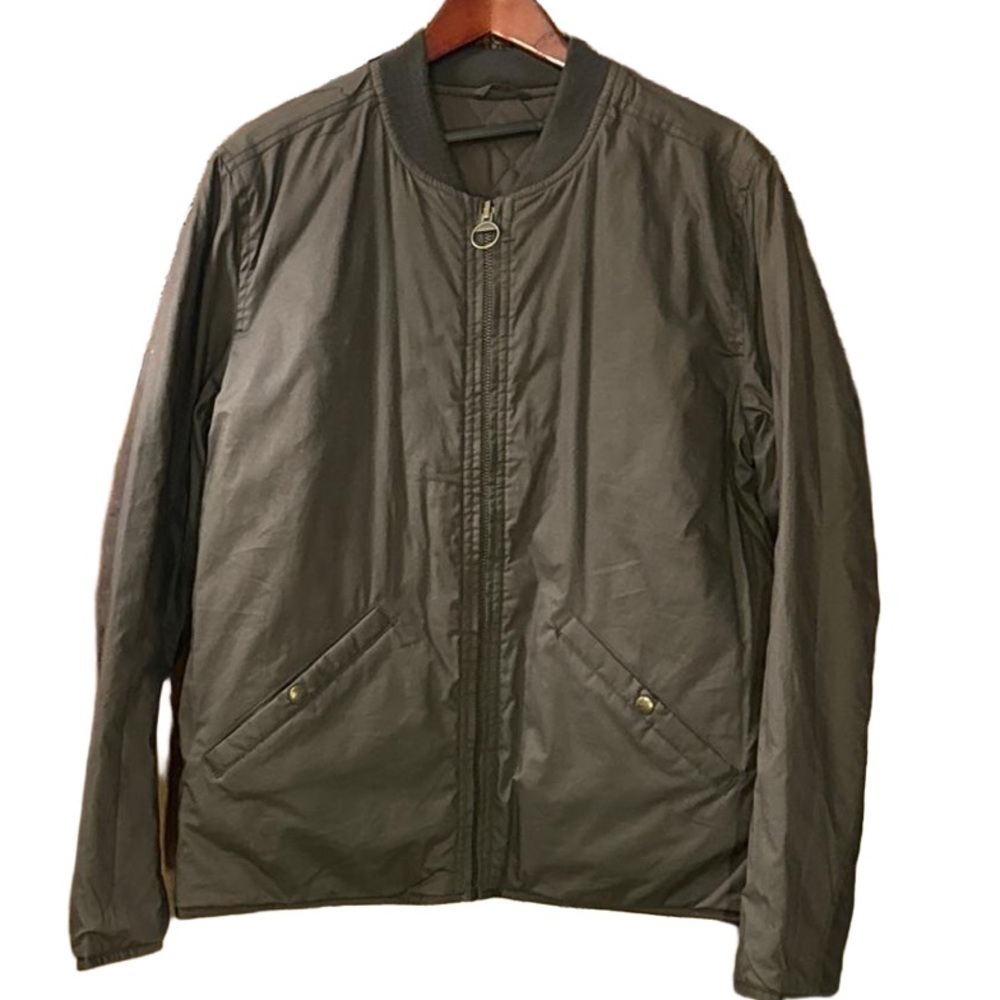 NWT G.H. Bass & Co. Men's Reversible Diamond Quilted Jacket Size M